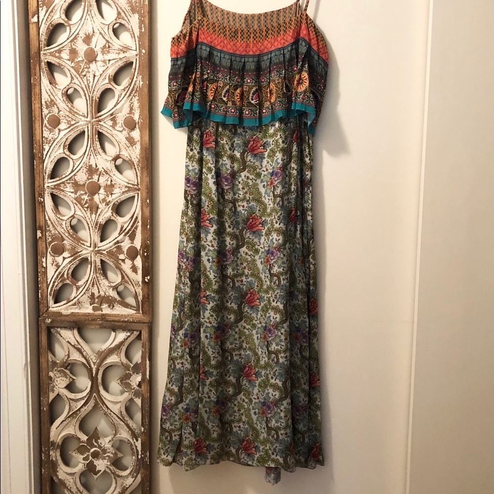Anthropologie Tanvi Kedia Zavora Beaded Maxi Dress - Picture 10 of 11